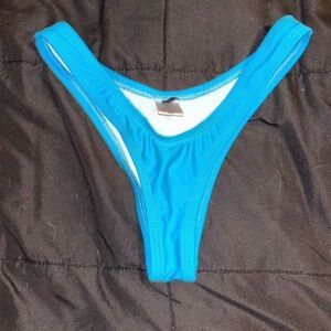 Fashion Nova Vibrant Blue Bikini Bottom
